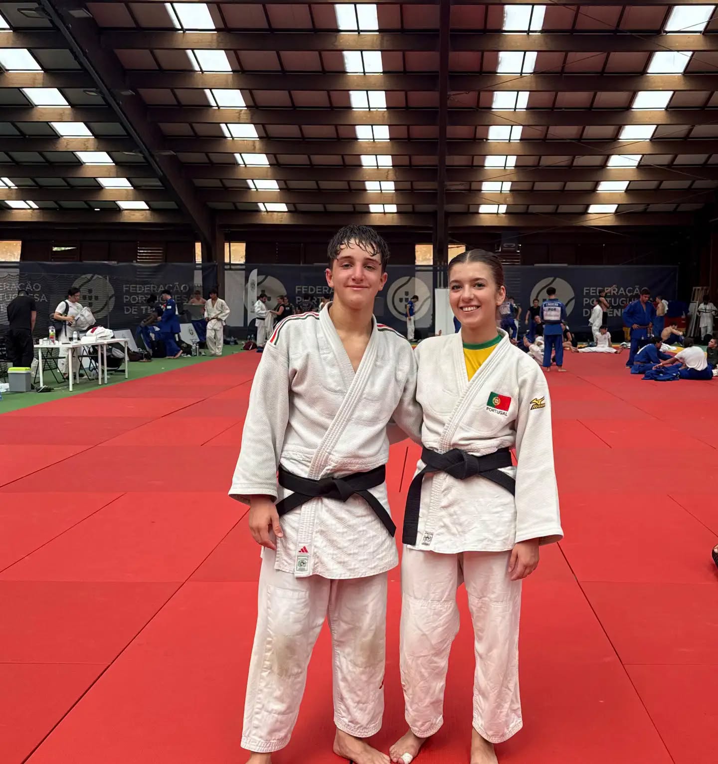 Martim Louro E Beatriz Grecu No III Estágio Nacional De Competição